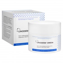 Linoderm Omega kremas sausai ir jautriai kūdikių, vaikų ir suaugusių odos priežiūrai 50ml